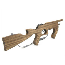 armas de elástico para crianças arma de brinquedo atirador de madeira para atacado